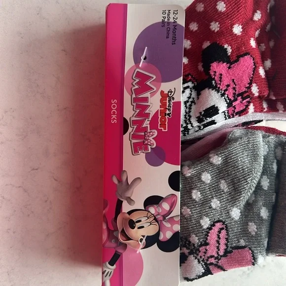 Disney Minnie Mouse Socks - Picture 5 of 5